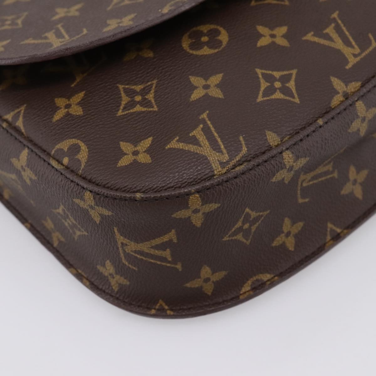 LOUIS VUITTON Monogram Saint Cloud GM Shoulder Bag M51242 LV Auth 202936