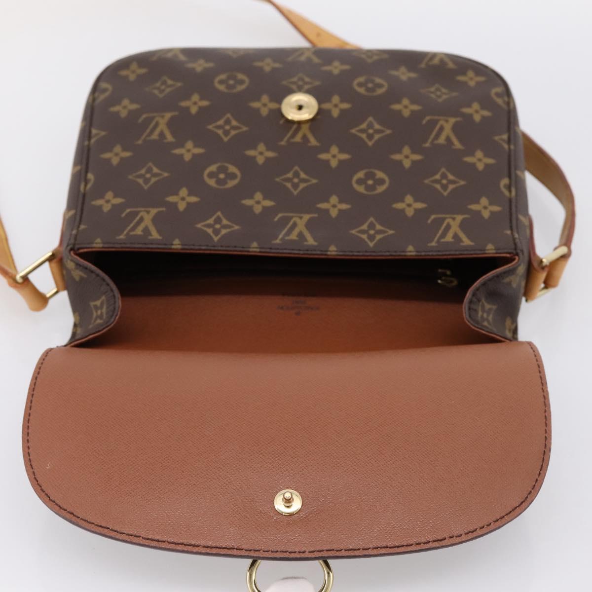 LOUIS VUITTON Monogram Saint Cloud GM Shoulder Bag M51242 LV Auth 202936