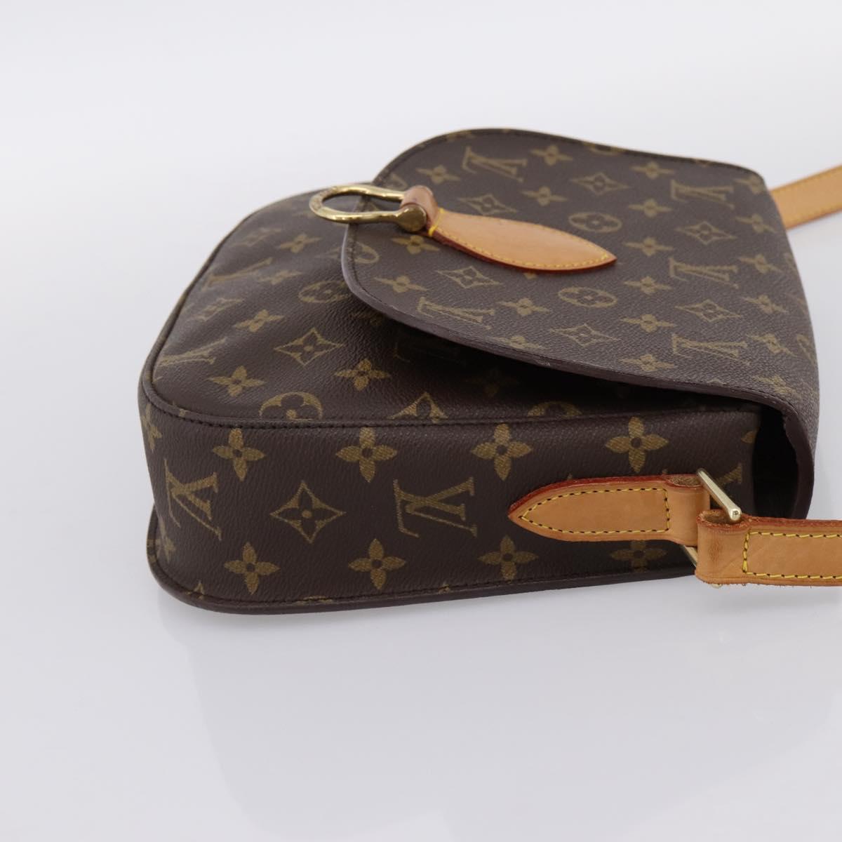 LOUIS VUITTON Monogram Saint Cloud GM Shoulder Bag M51242 LV Auth 202936