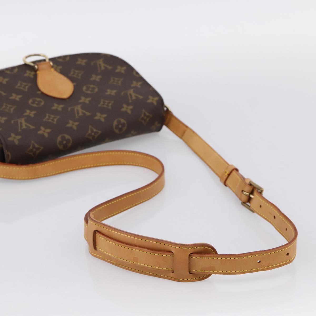 LOUIS VUITTON Monogram Saint Cloud GM Shoulder Bag M51242 LV Auth 202936