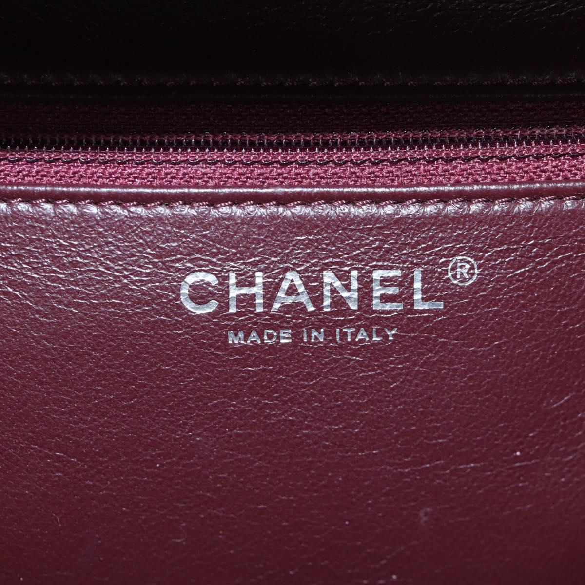 CHANEL Trendy CC Matelasse Chain Bag Lamb Skin 2way Pink CC Auth 202938SAM