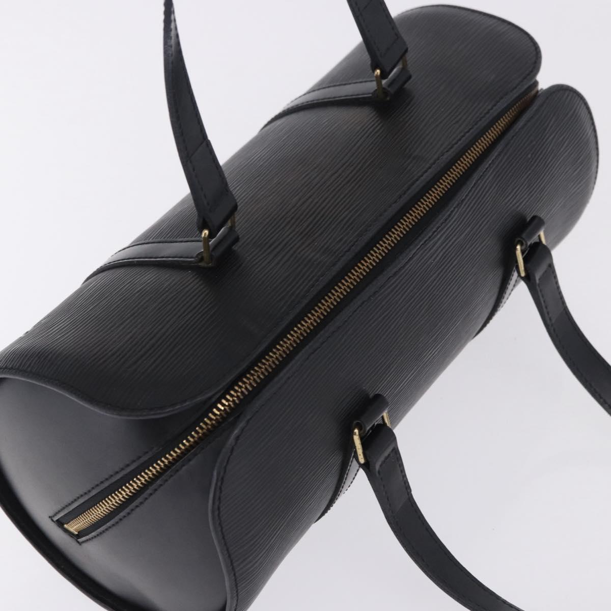 LOUIS VUITTON Epi Soufflot Hand Bag Black M52222 LV Auth 202944V