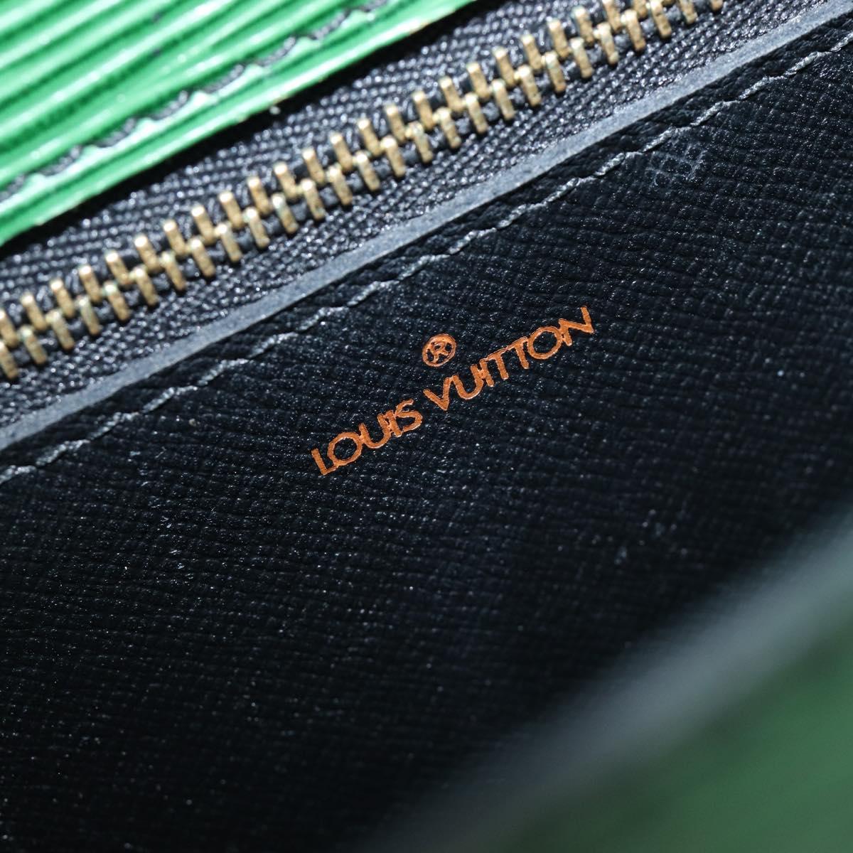 LOUIS VUITTON Epi Saint Cloud GM Shoulder Bag Green M52194 LV Auth 202945
