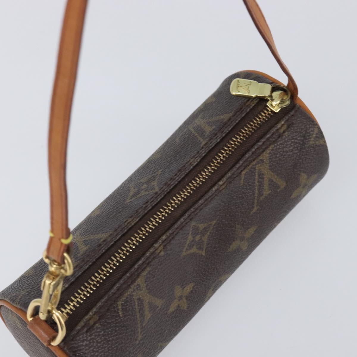 LOUIS VUITTON Monogram Papillon Pouch LV Auth 202946