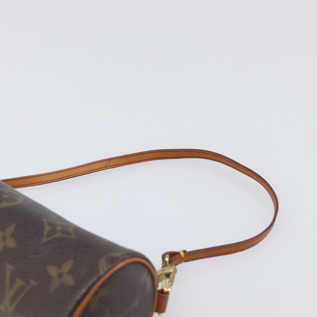LOUIS VUITTON Monogram Papillon Pouch LV Auth 202946