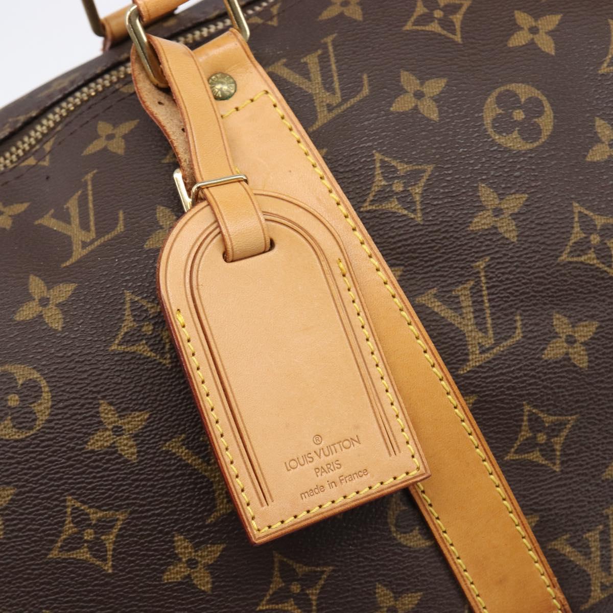 LOUIS VUITTON Monogram Keepall 50 Boston Bag M41426 LV Auth 202949