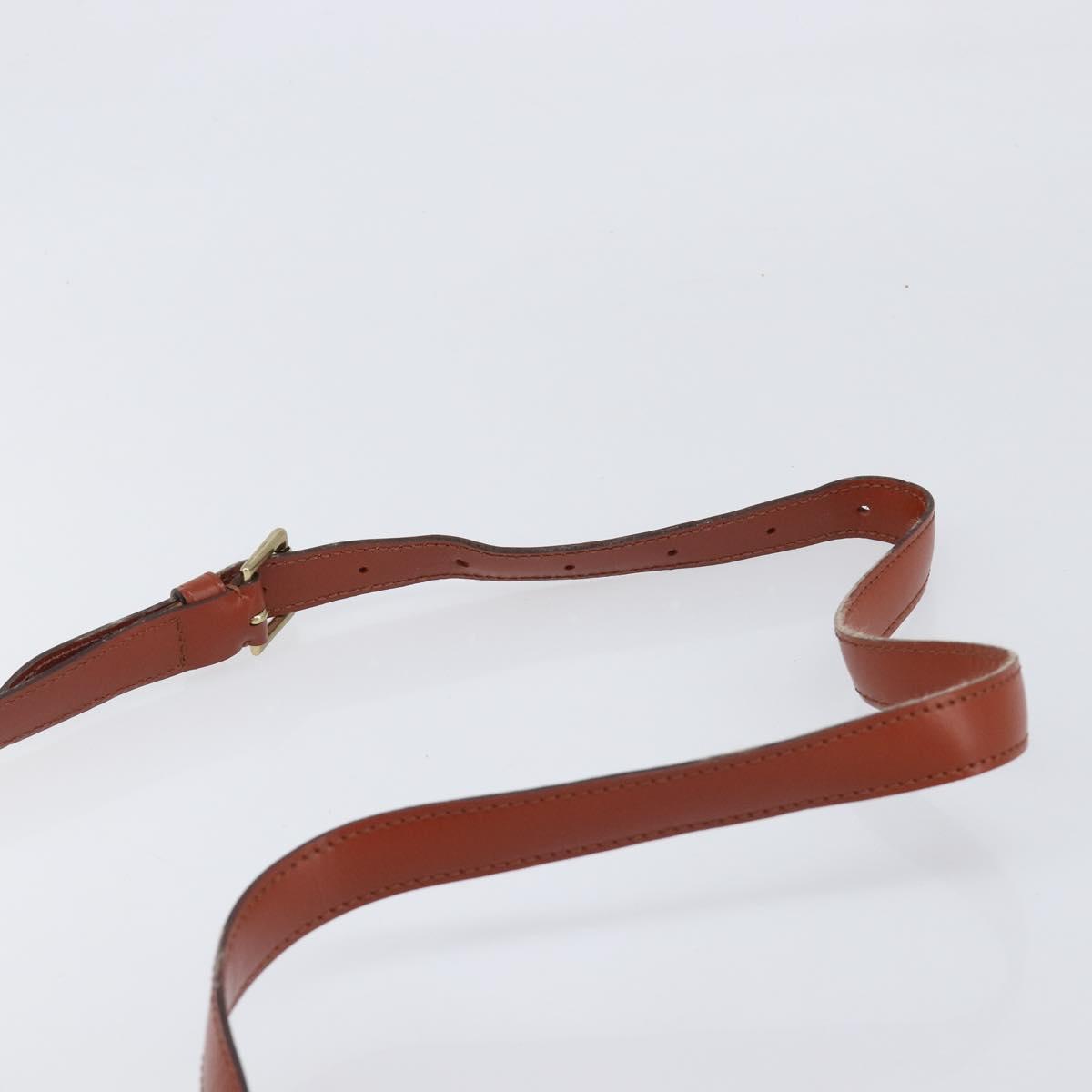 LOUIS VUITTON Epi Saint Cloud GM Shoulder Bag Brown M52193 LV Auth 202978