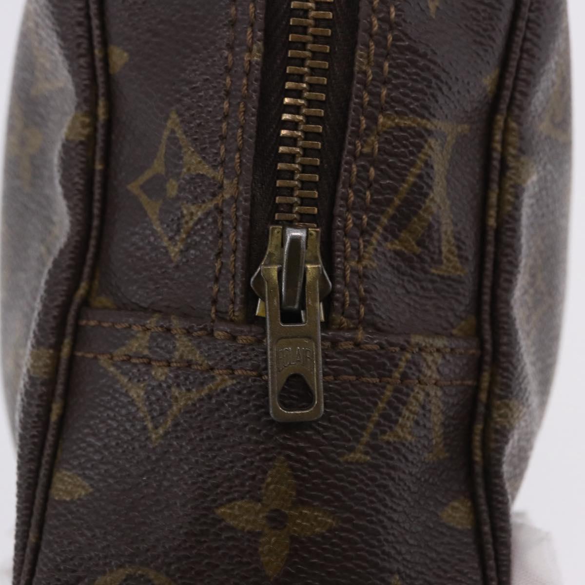 LOUIS VUITTON Monogram Trousse Toilette 28 Clutch Bag M47522 LV Auth 202993