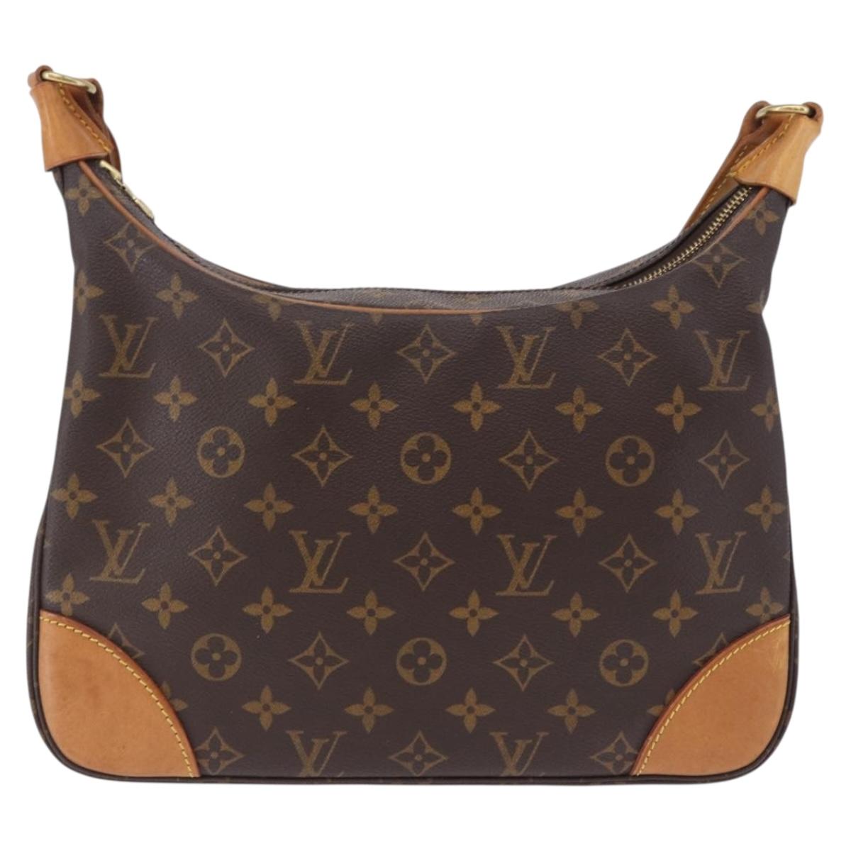 LOUIS VUITTON Monogram Boulogne 30 Shoulder Bag M51265 LV Auth 202997