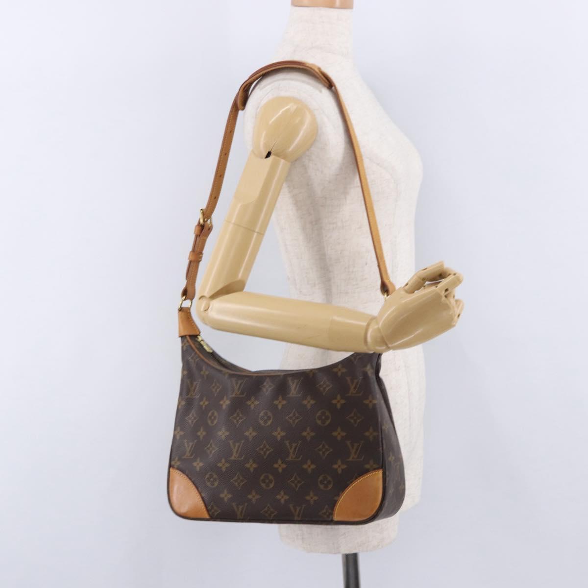 LOUIS VUITTON Monogram Boulogne 30 Shoulder Bag M51265 LV Auth 202997