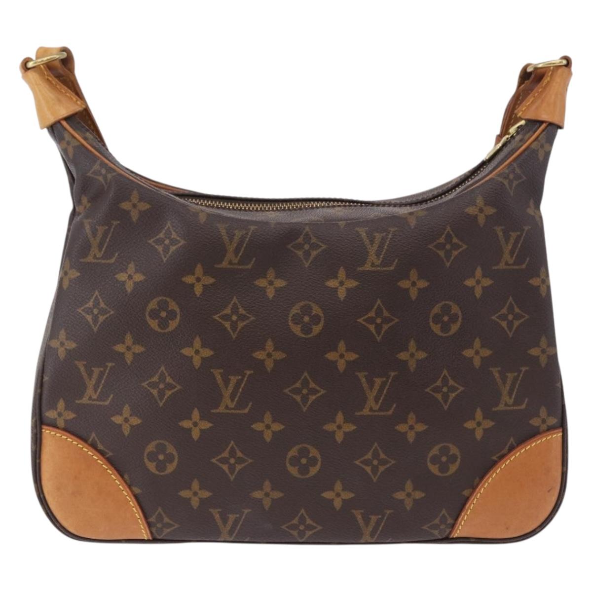 LOUIS VUITTON Monogram Boulogne 30 Shoulder Bag M51265 LV Auth 202997