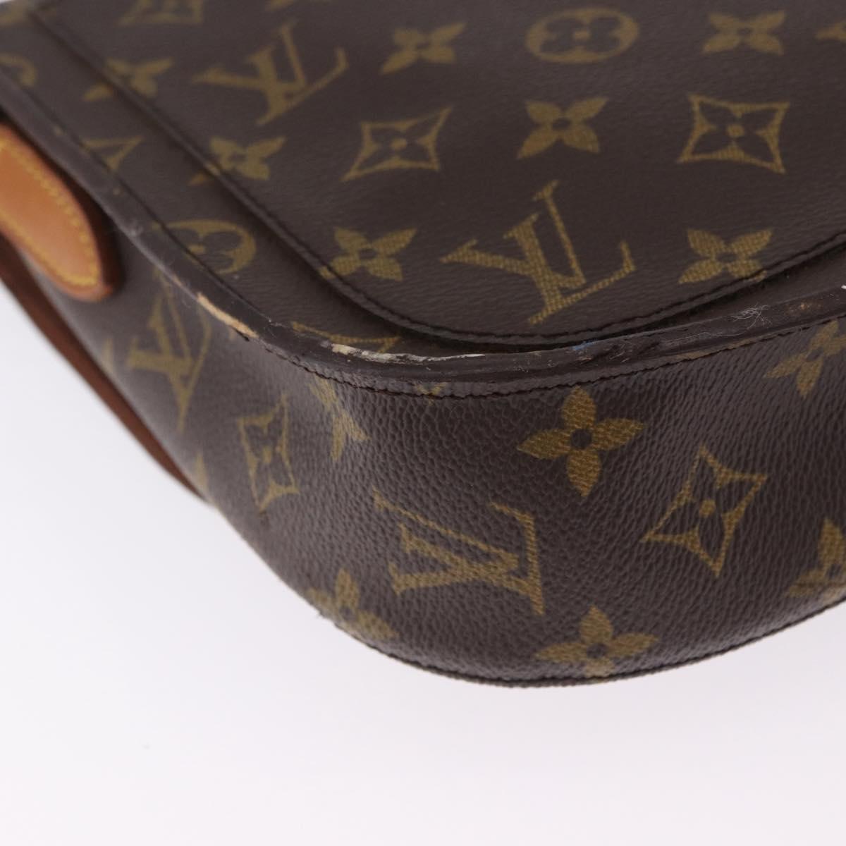 LOUIS VUITTON Monogram Saint Cloud GM Shoulder Bag M51242 LV Auth 203019