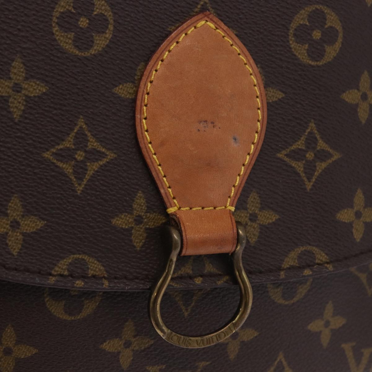 LOUIS VUITTON Monogram Saint Cloud GM Shoulder Bag M51242 LV Auth 203019