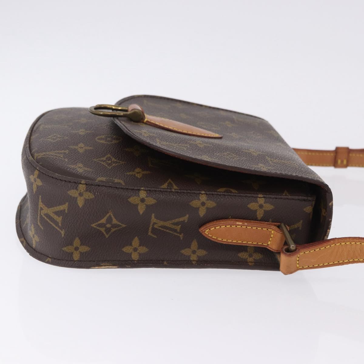 LOUIS VUITTON Monogram Saint Cloud GM Shoulder Bag M51242 LV Auth 203019