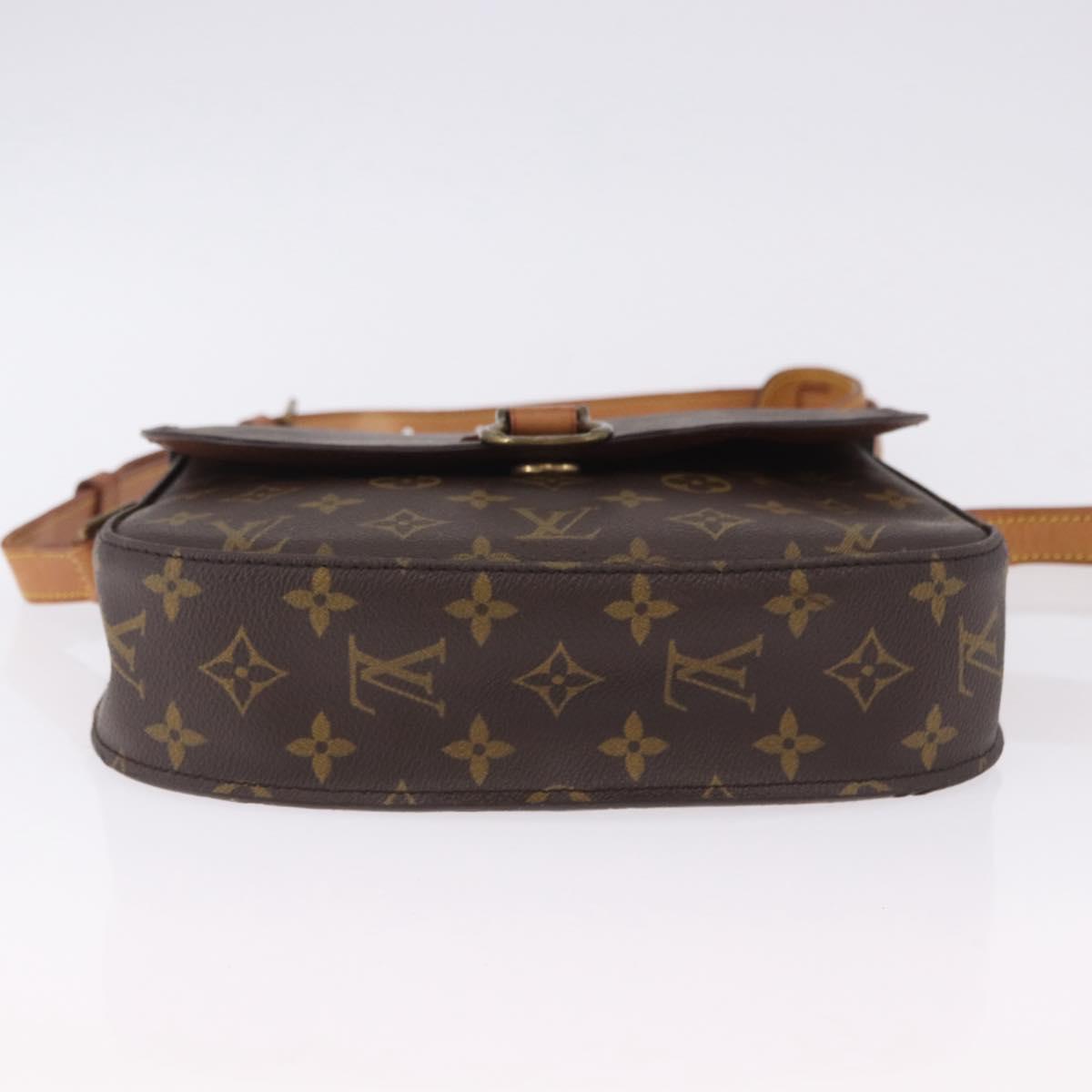 LOUIS VUITTON Monogram Saint Cloud GM Shoulder Bag M51242 LV Auth 203019