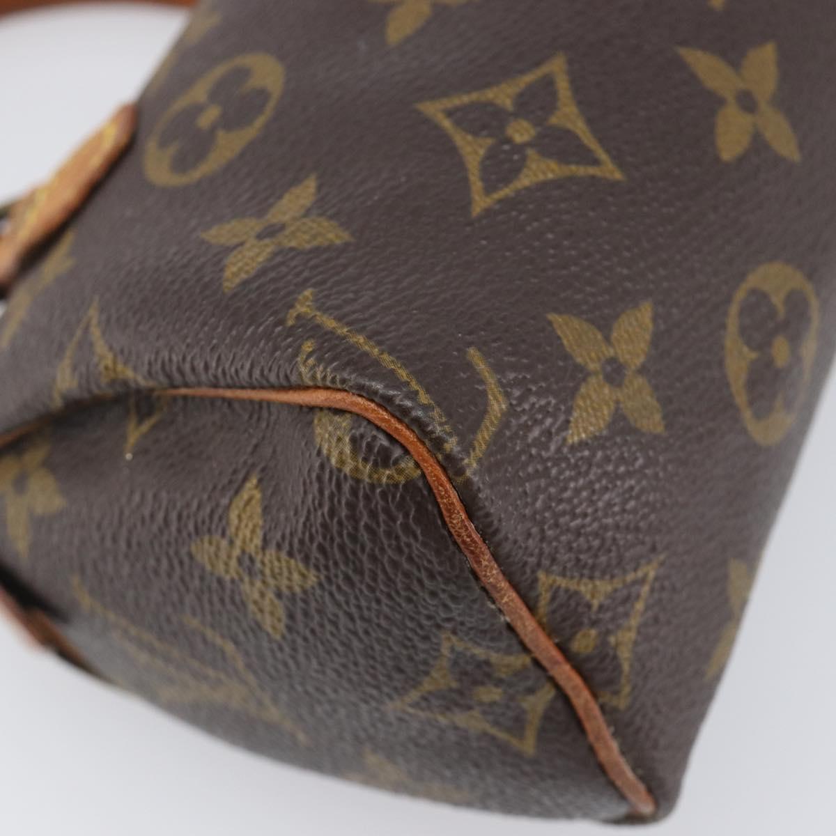 LOUIS VUITTON Monogram Mini Speedy Hand Bag M41534 LV Auth 203029