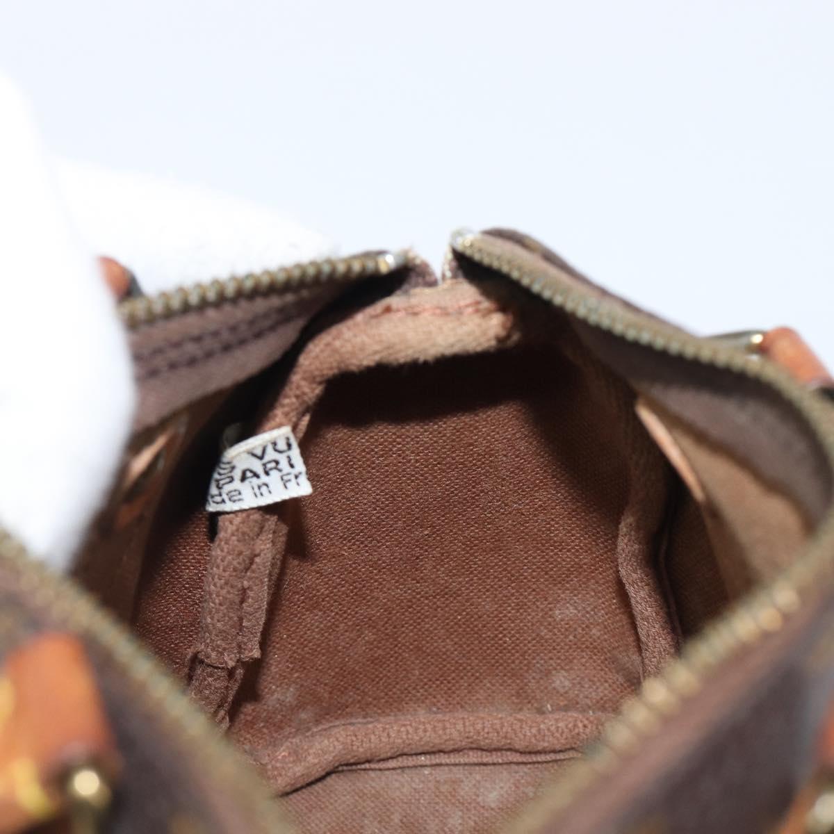 LOUIS VUITTON Monogram Mini Speedy Hand Bag M41534 LV Auth 203029