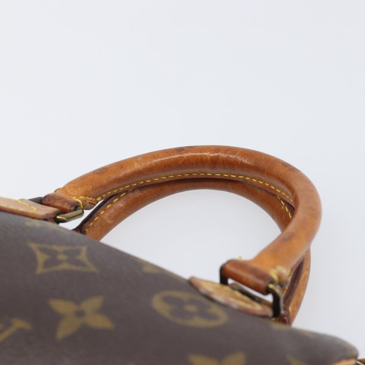 LOUIS VUITTON Monogram Mini Speedy Hand Bag M41534 LV Auth 203029