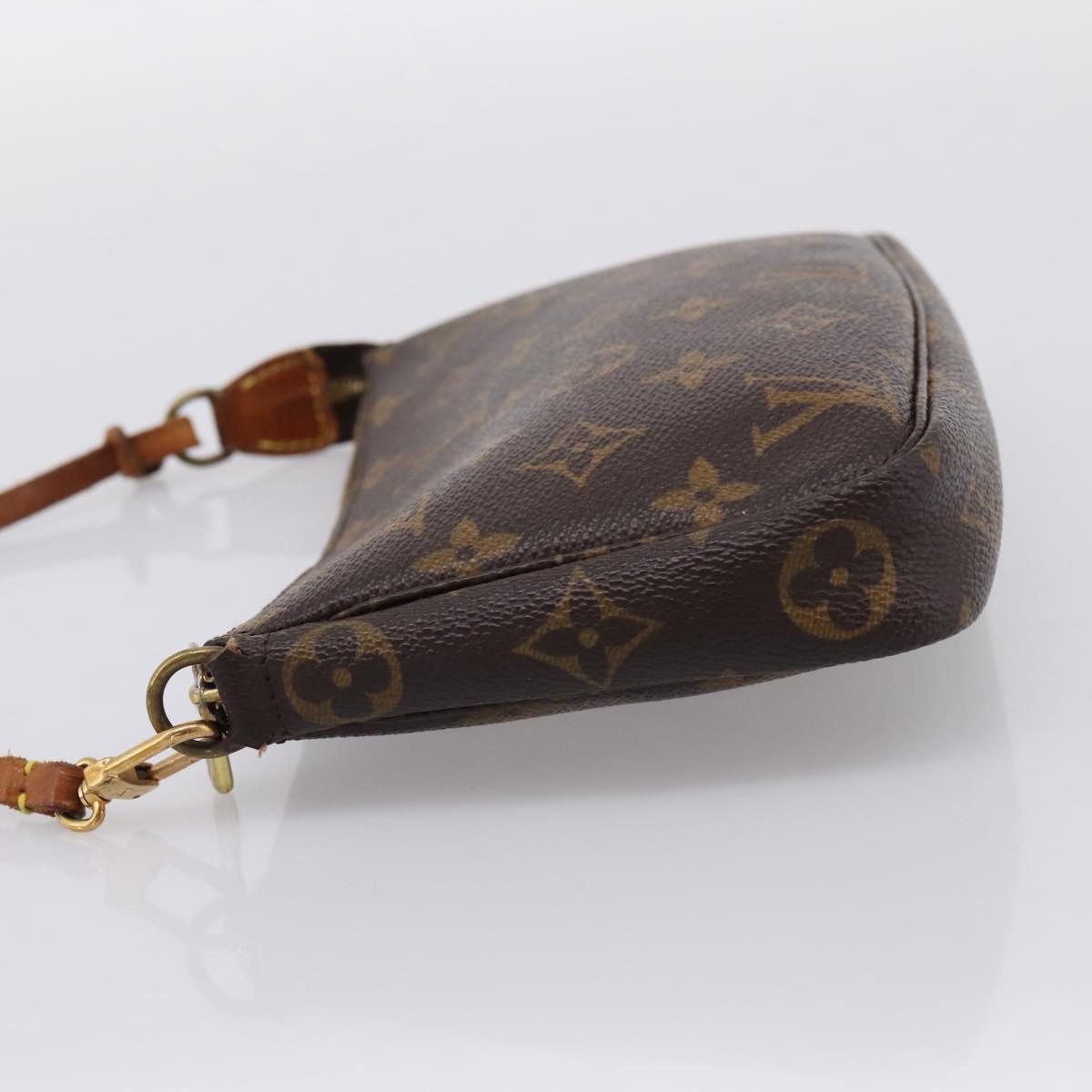 LOUIS VUITTON Monogram Pochette Accessoires Pouch M51980 LV Auth 203030
