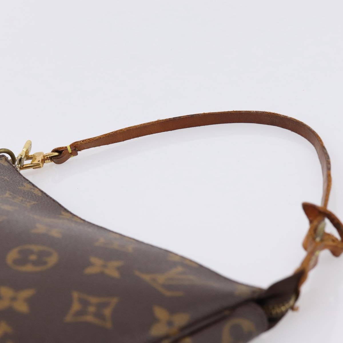 LOUIS VUITTON Monogram Pochette Accessoires Pouch M51980 LV Auth 203030