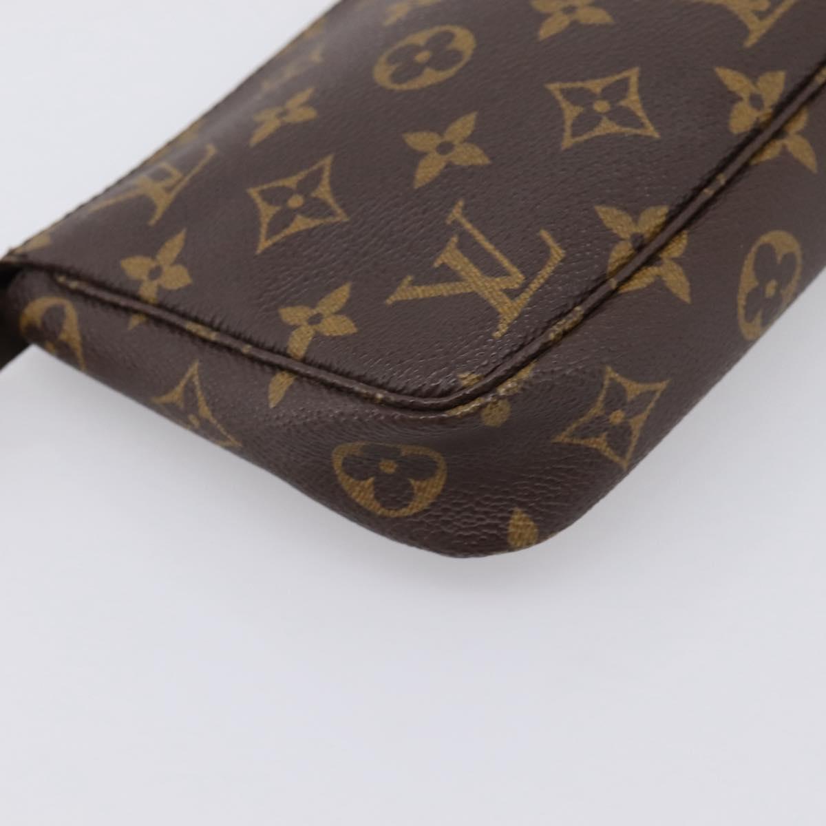 LOUIS VUITTON Monogram Pochette Accessoires Pouch M51980 LV Auth 203033A