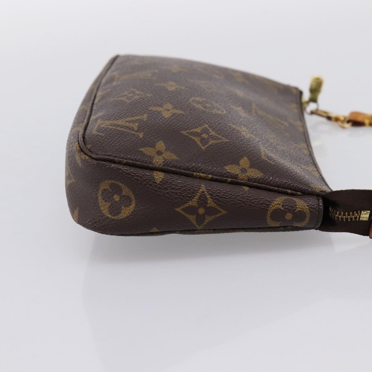 LOUIS VUITTON Monogram Pochette Accessoires Pouch M51980 LV Auth 203033A
