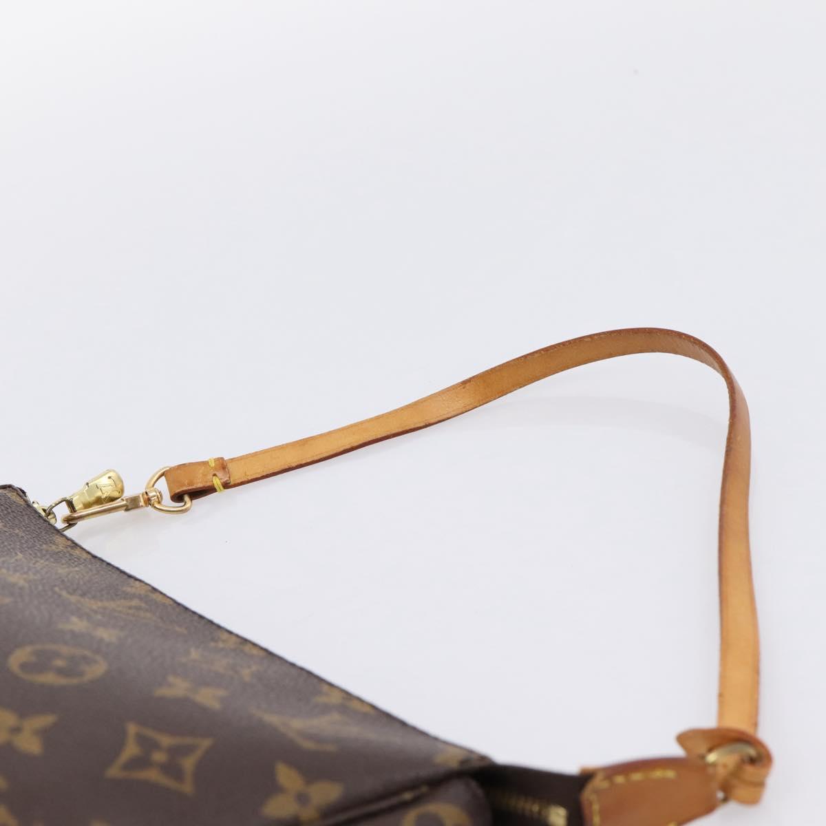 LOUIS VUITTON Monogram Pochette Accessoires Pouch M51980 LV Auth 203033A