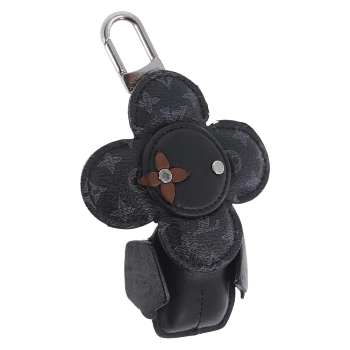LOUIS VUITTON Eclipse Porte Cles De Vivienne Charm MP1998 LV Auth 203050
