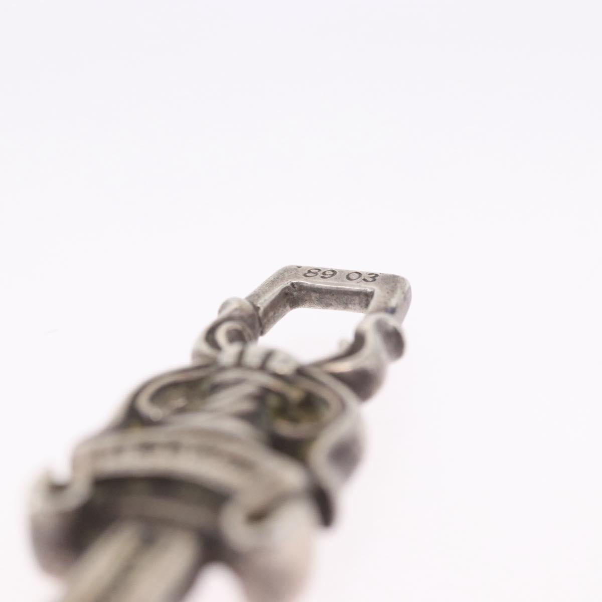 Chrome Hearts Dagger Pendant Top Ag925 Silver Auth 203052M