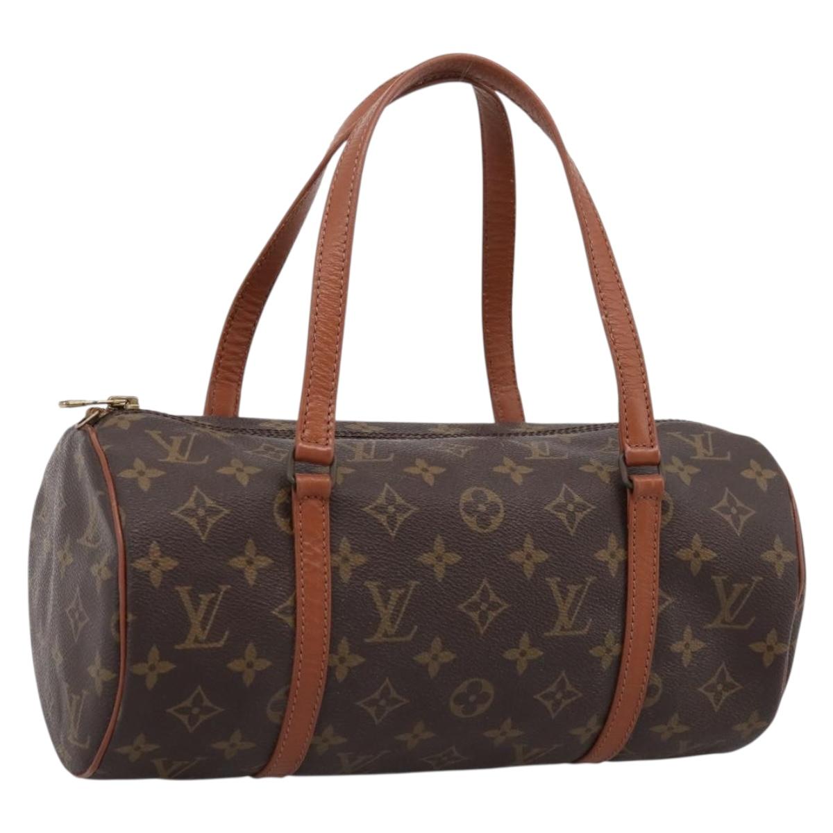 LOUIS VUITTON Monogram Papillon 30 Hand Bag Vintage M51365 LV Auth 203063A