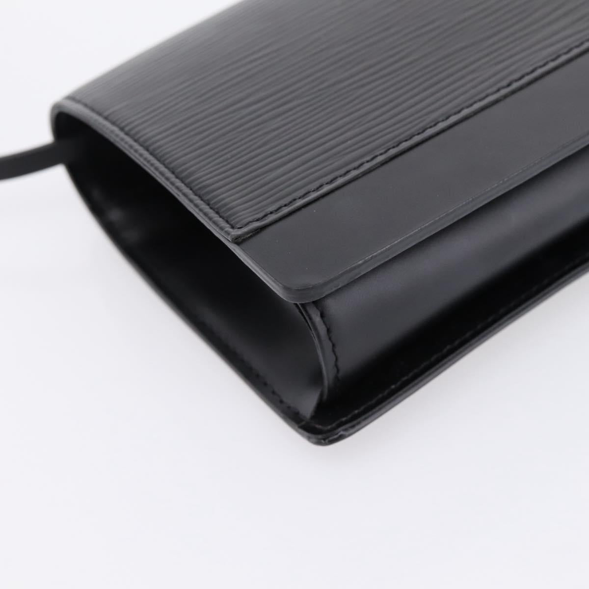 LOUIS VUITTON Epi Honfleur Shoulder Bag Black M52732 LV Auth 203064V
