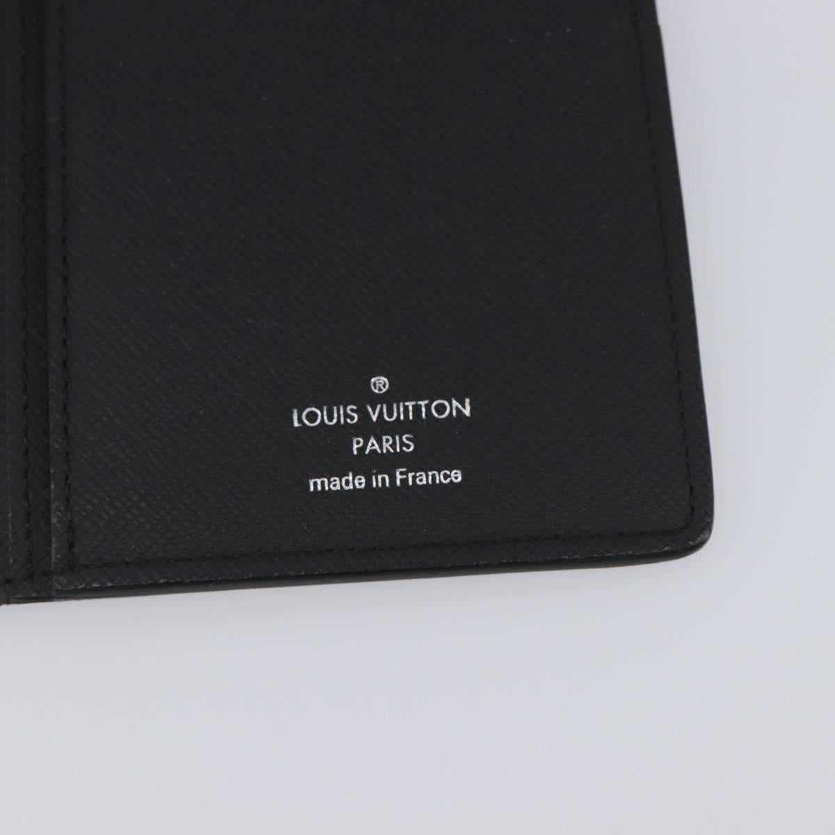 LOUIS VUITTON Damier Graphite Portefeuille Plaza Wallet N62665 LV Auth 203066V