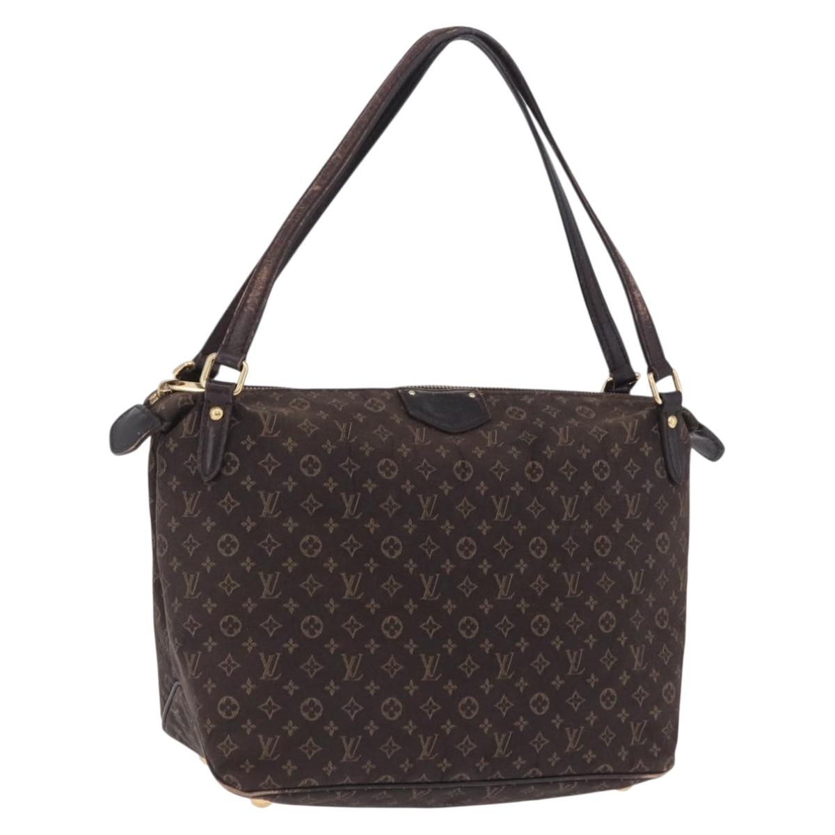 LOUIS VUITTON Monogram Idylle Ballad PM Tote Bag Ebene M40573 LV Auth 203069