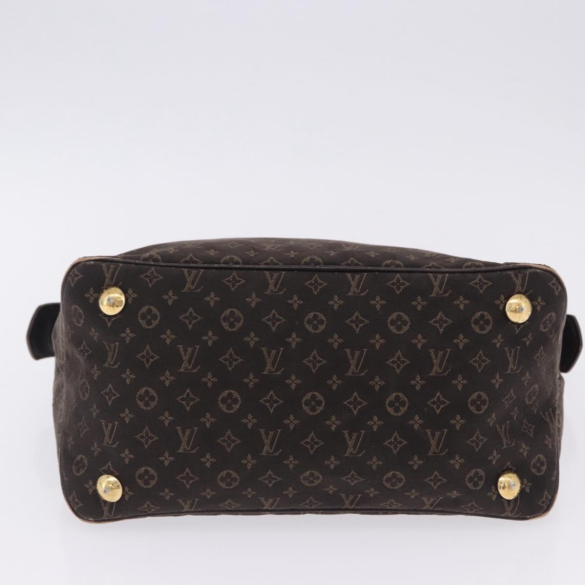 LOUIS VUITTON Monogram Idylle Ballad PM Tote Bag Ebene M40573 LV Auth 203069