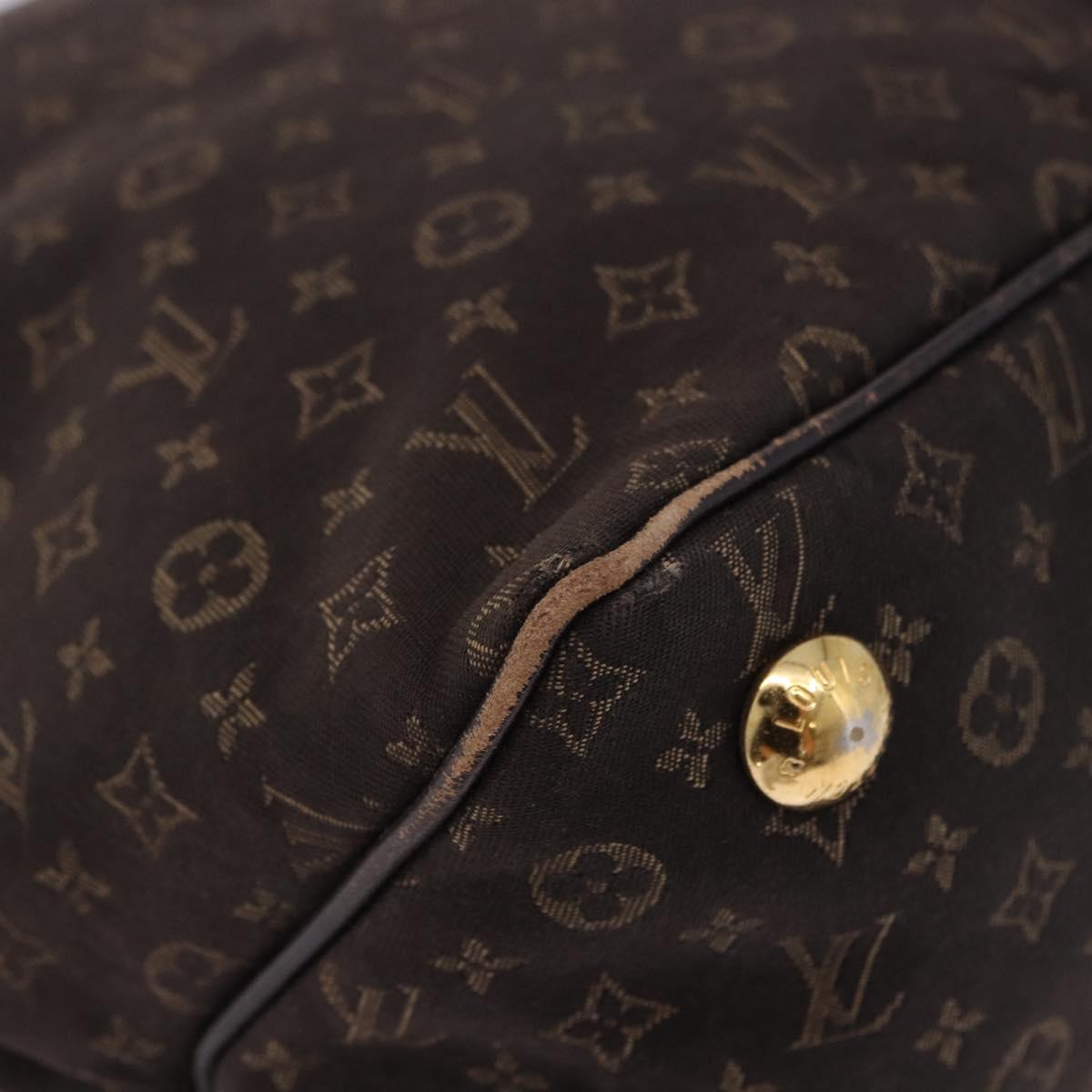 LOUIS VUITTON Monogram Idylle Ballad PM Tote Bag Ebene M40573 LV Auth 203069