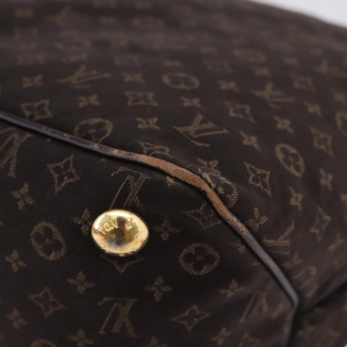 LOUIS VUITTON Monogram Idylle Ballad PM Tote Bag Ebene M40573 LV Auth 203069