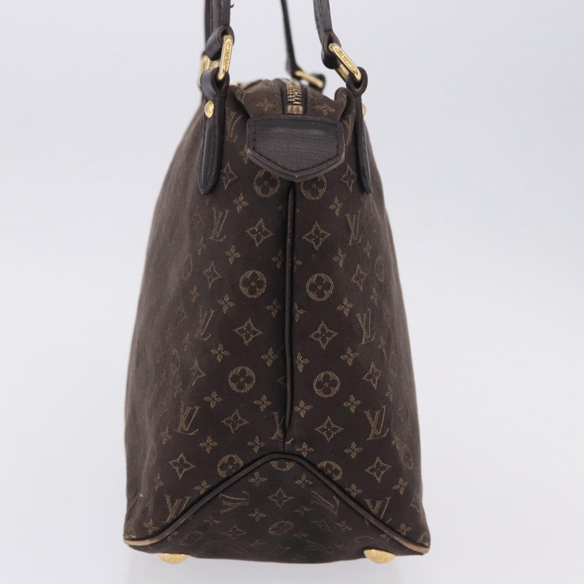 LOUIS VUITTON Monogram Idylle Ballad PM Tote Bag Ebene M40573 LV Auth 203069