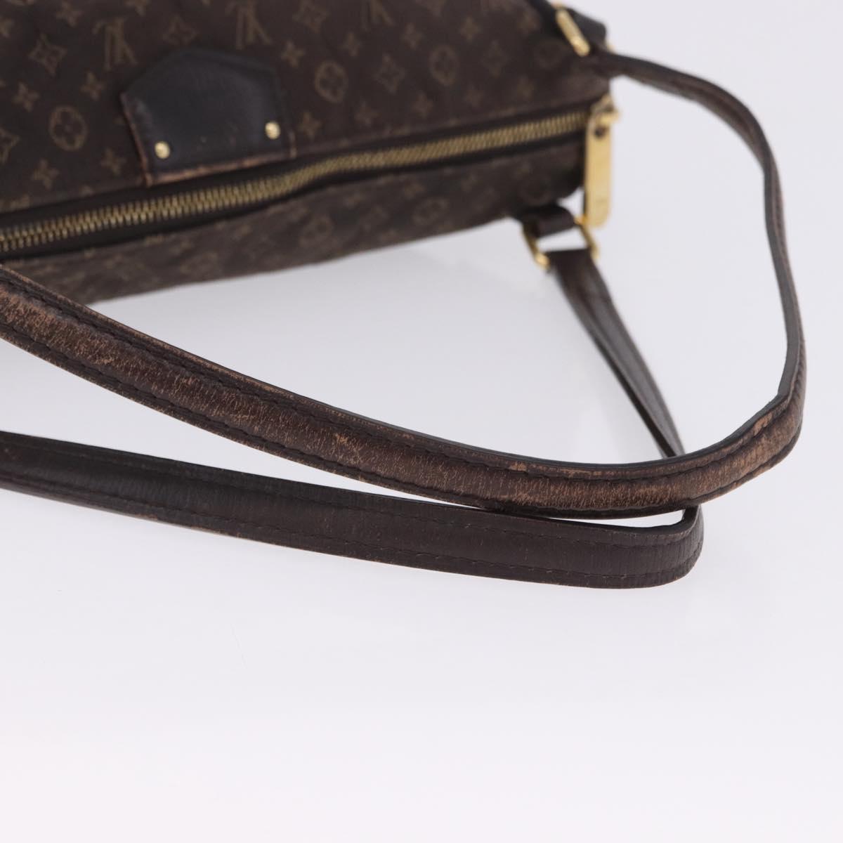 LOUIS VUITTON Monogram Idylle Ballad PM Tote Bag Ebene M40573 LV Auth 203069