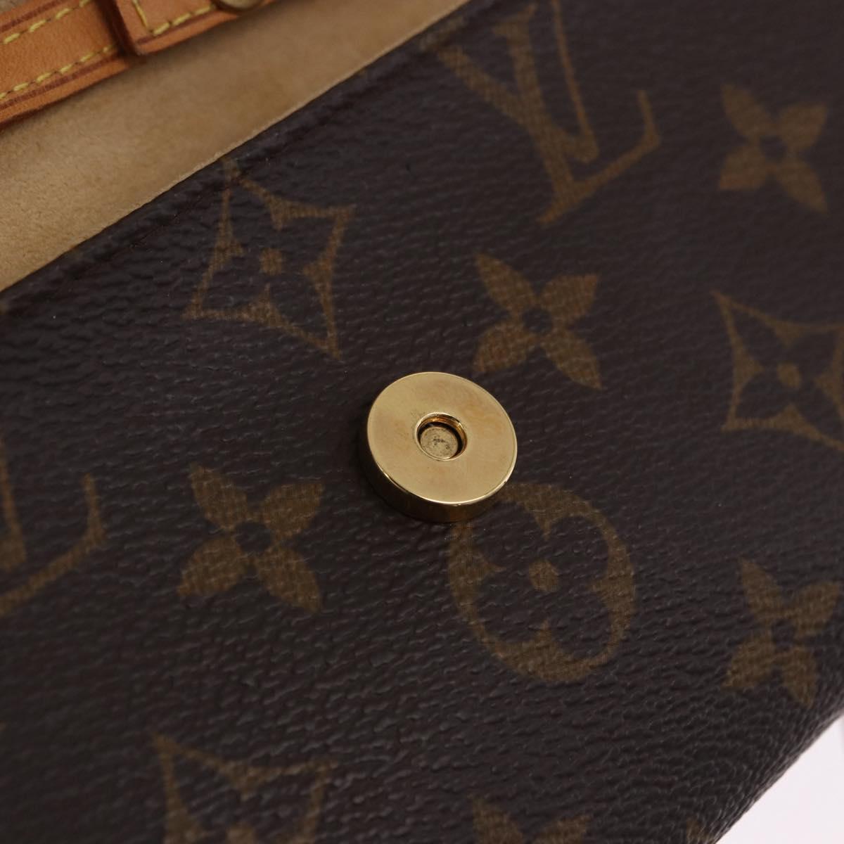 LOUIS VUITTON Monogram Pochette Twin PM Shoulder Bag M51854 LV Auth 203072A