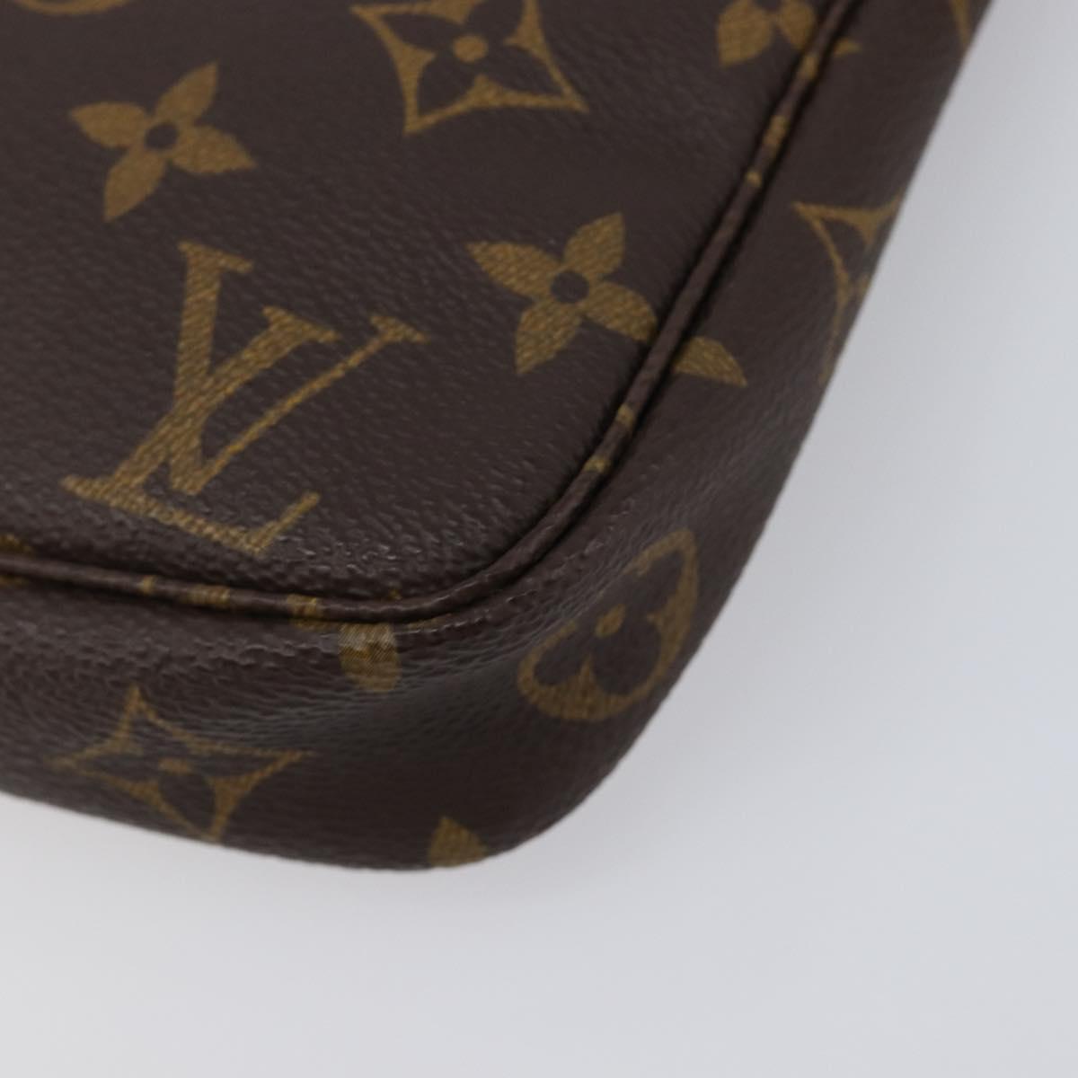 LOUIS VUITTON Monogram Pochette Accessoires Pouch M51980 LV Auth 203073V