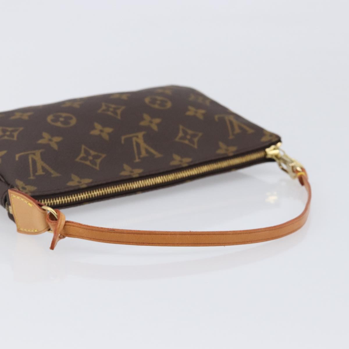 LOUIS VUITTON Monogram Pochette Accessoires Pouch M51980 LV Auth 203073V