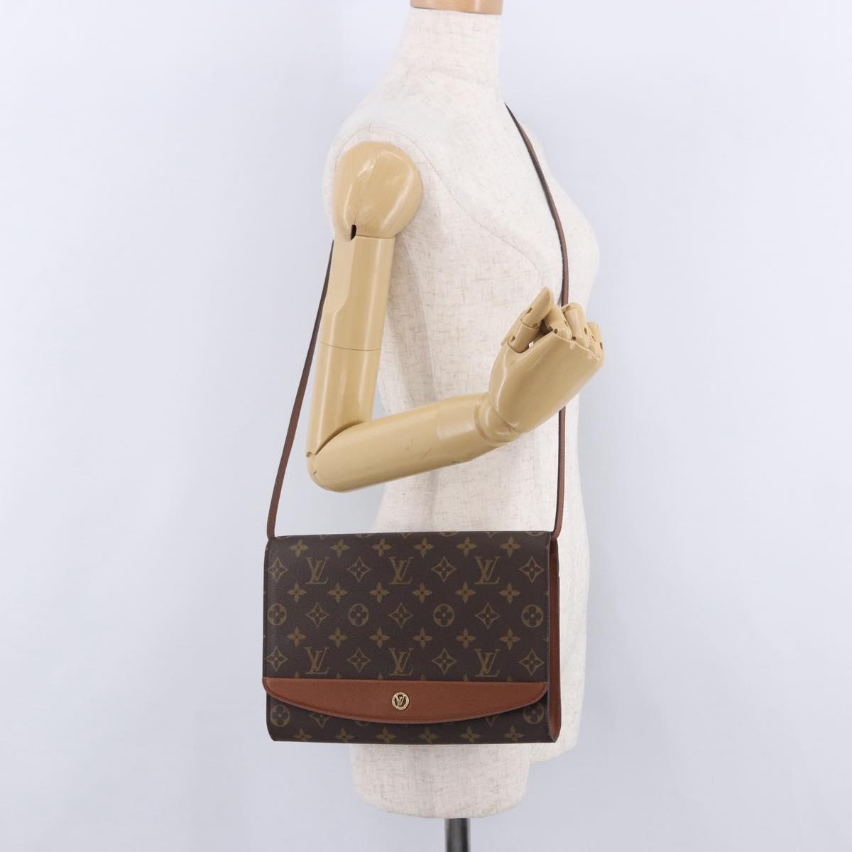 LOUIS VUITTON Monogram Bordeaux 27 Shoulder Bag M51797 LV Auth 203077A