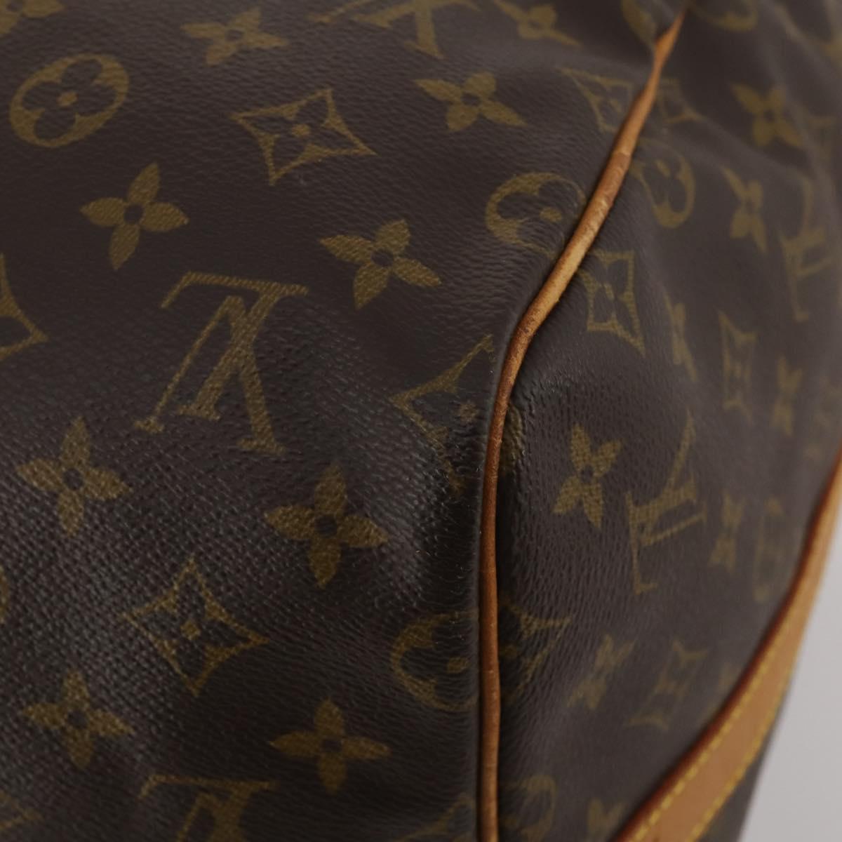 LOUIS VUITTON Monogram Keepall Bandouliere 55 Boston Bag M41414 LV Auth 203099A