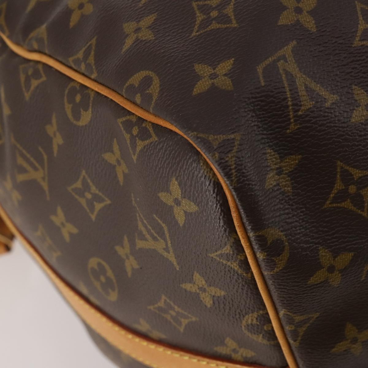 LOUIS VUITTON Monogram Keepall Bandouliere 55 Boston Bag M41414 LV Auth 203099A