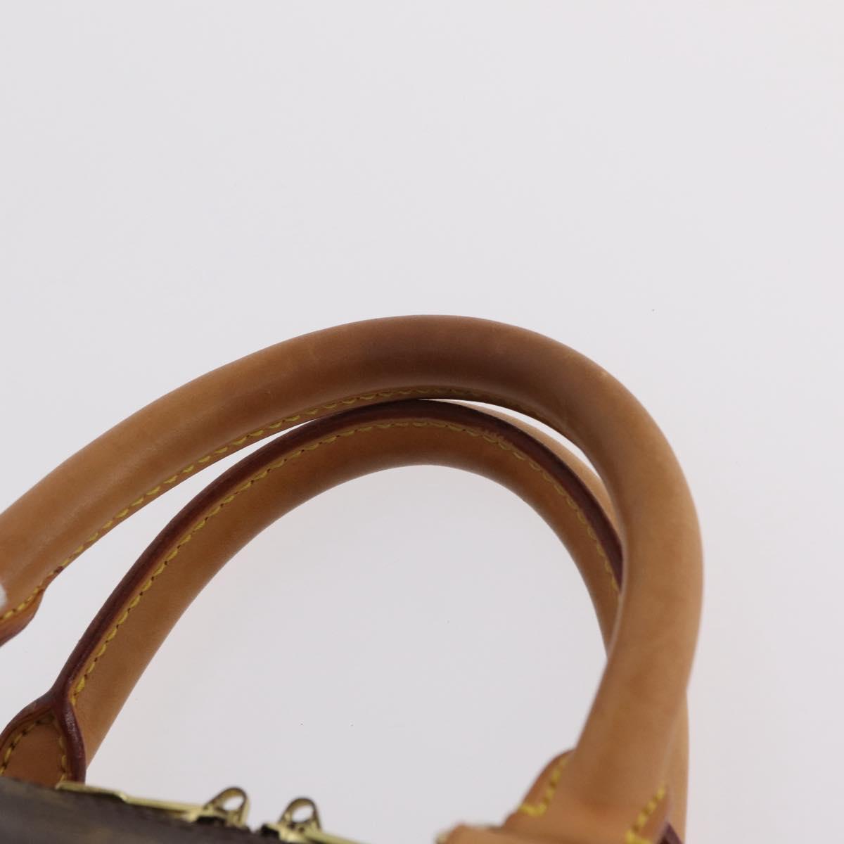 LOUIS VUITTON Monogram Keepall 55 Boston Bag M41424 LV Auth 203102A