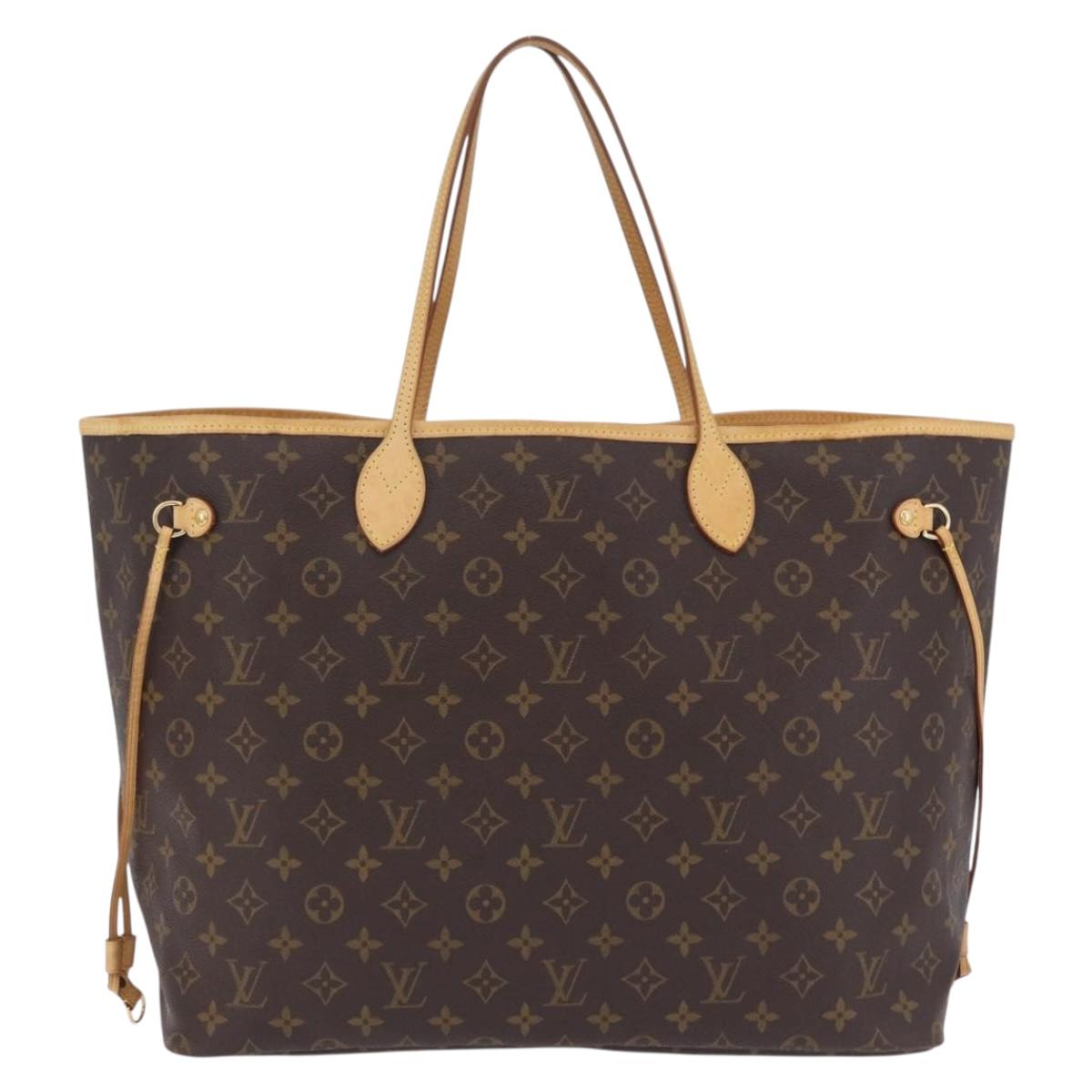 LOUIS VUITTON Monogram Neverfull GM Tote Bag M40157 LV Auth 203103V