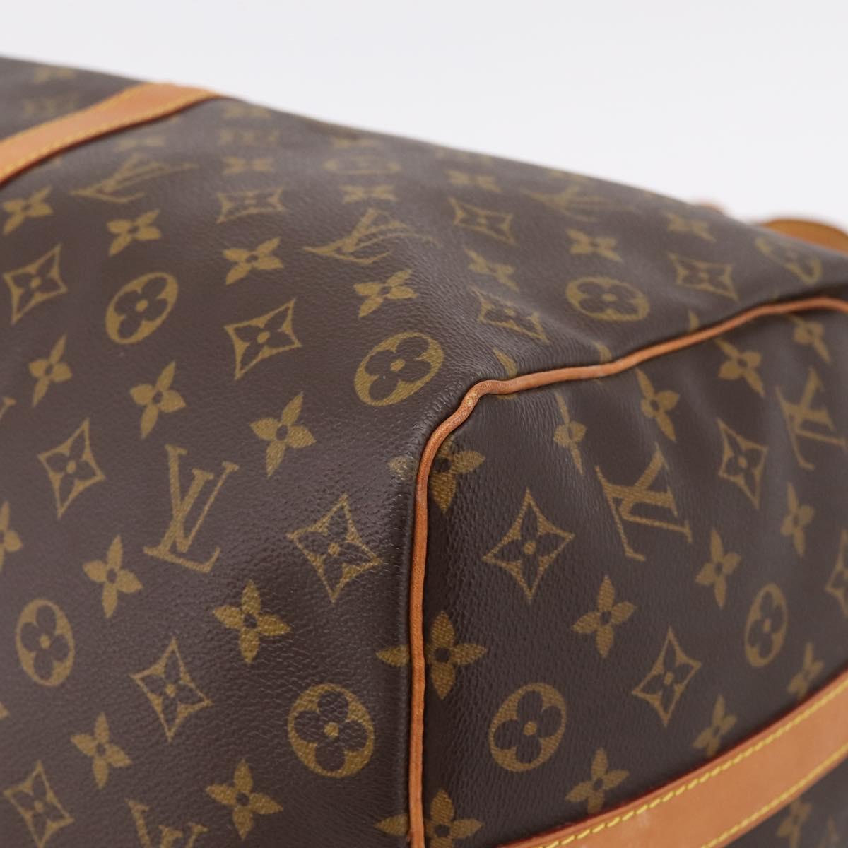 LOUIS VUITTON Monogram Keepall Bandouliere 50 Boston Bag M41416 LV Auth 203104V