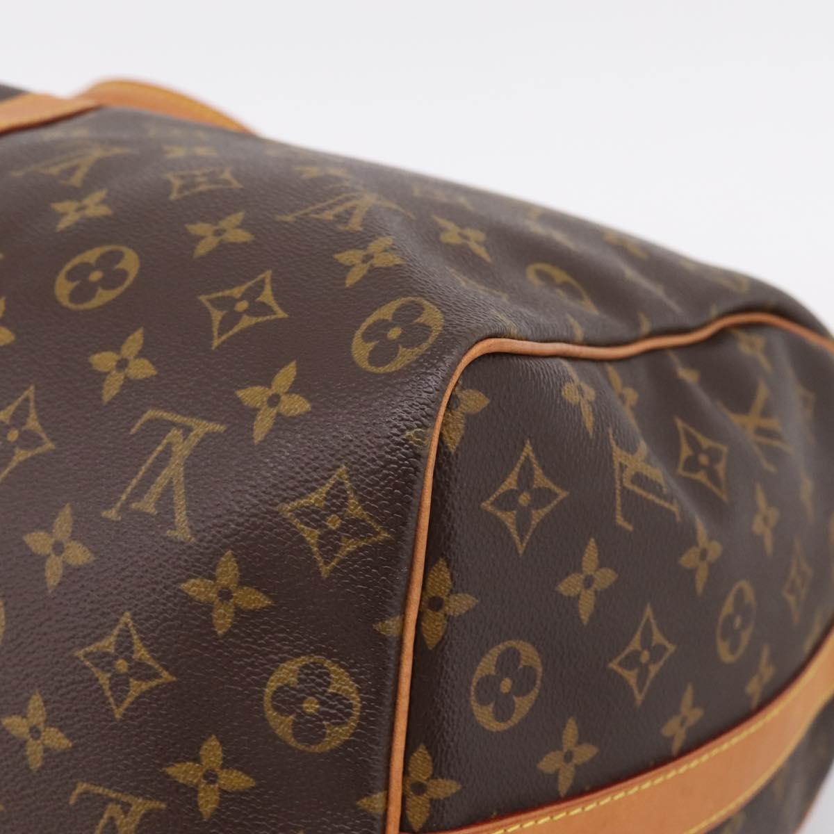 LOUIS VUITTON Monogram Keepall Bandouliere 50 Boston Bag M41416 LV Auth 203104V