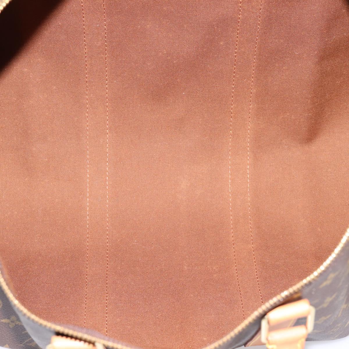 LOUIS VUITTON Monogram Keepall Bandouliere 50 Boston Bag M41416 LV Auth 203104V