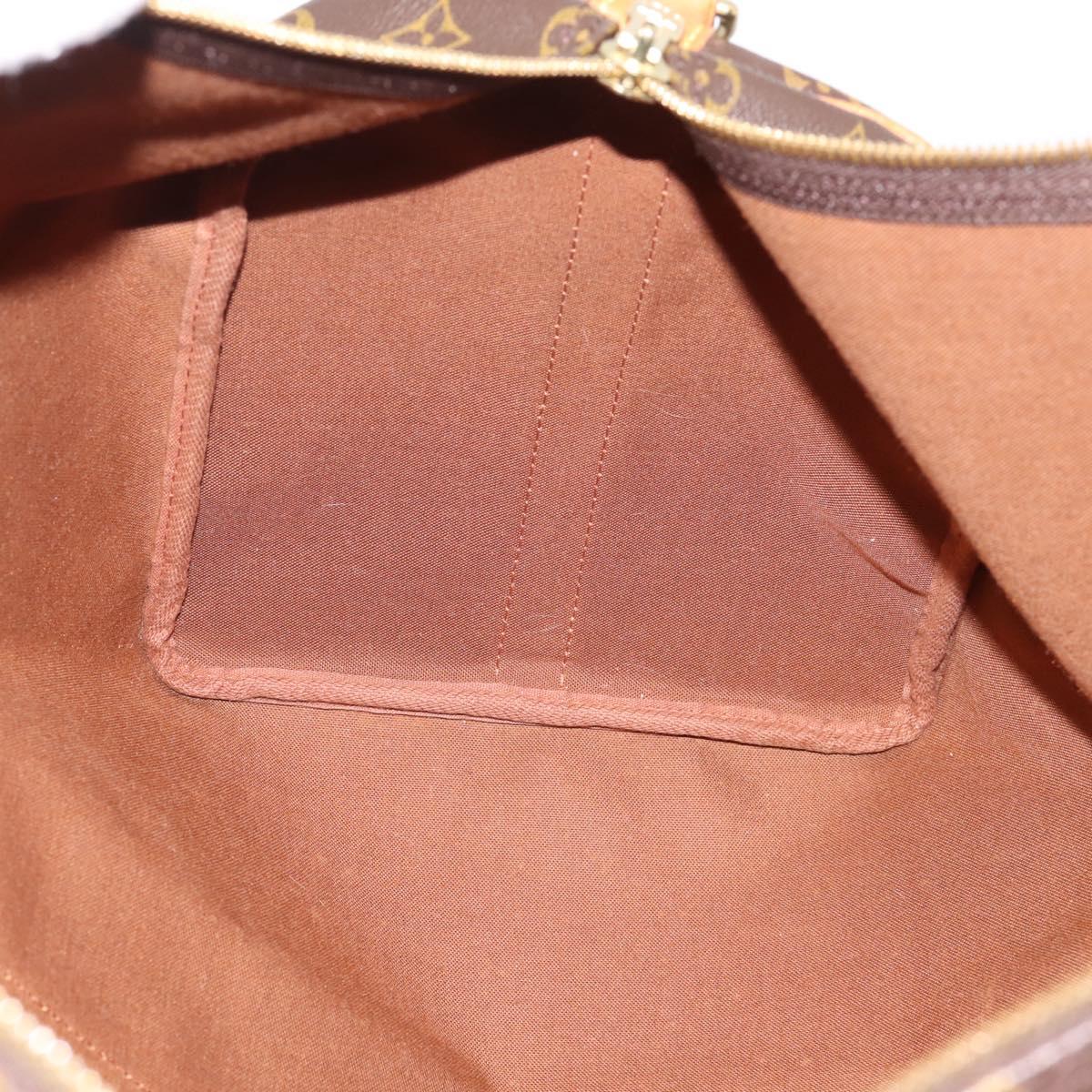 LOUIS VUITTON Monogram Keepall Bandouliere 50 Boston Bag M41416 LV Auth 203104V
